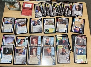 X-Files Collectible Card Game with Advanced Rules, 90 Cards Inc. 2 Booster Sets - Picture 1 of 4