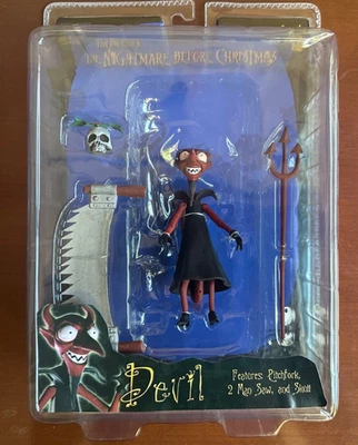 Pesadilla antes de Navidad - Serie 4 - Figura de acción Diablo - De colección 2006 Nuevo en caja Foto 1 de 4