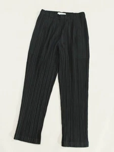 ISSEY MIYAKE PLEATS PLEASE Tapered pants Size 1 Black - Picture 1 of 9