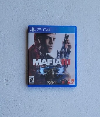 Mafia III - PlayStation 4, (PS4 2002) Video Game, Pre-owned, Tested and Working  - Image 1 of 4