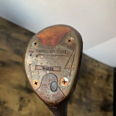 Very Rare Wilson C-1275 4 Wood Patty Berg Signature The Reminder RH Strata 41.5” - Image 1 of 4
