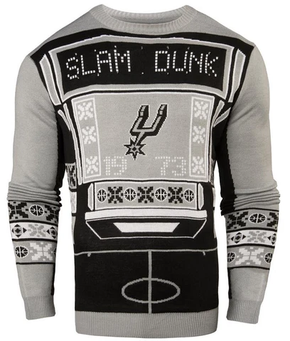 Forever Collectibles NBA Men's San Antonio Spurs Ugly Light Up Ugly Sweater Cover