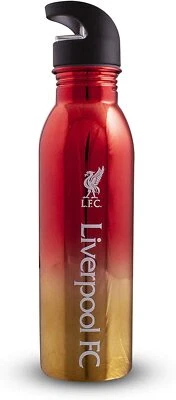 LIVERPOOL FC TRINKFLASCHE 700ML UV ALUMINIUM OFFIZIELLER LIZENZIERTER FUSSBALLVEREIN
