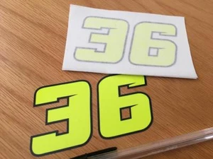 Números de carrera Joan Mir número 36 - par pequeño - Imagen 1 de 1