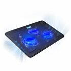 Laptop Cooling Pad LED Ultra Quiet Adjustable Height Universal Cooler 12