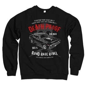 Herren Sweatshirt Pullover Death 200 MPH Proof Auto Hot Rod Vintage DP161017SW - Picture 1 of 1