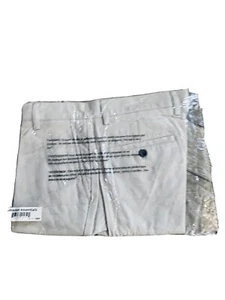 AMAZON ESSENTIALS MEN BEIGE CHINO SHORTS 32 - Picture 1 of 3