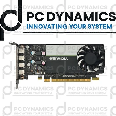 NVidia Quadro T1000 8GB GDDR6 Scheda Video PCI EX  4X Mini DP LOW PROFILE - Immagine 1 di 3