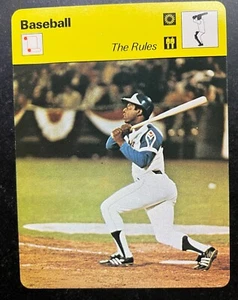 1977-79 Sportscaster Series 11 The Rules / Hank Aaron #1109 - Picture 1 of 2