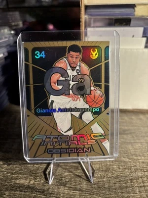 2024-25 Panini Obsidian Giannis Antetokounmpo Electric Etch Bronze /60 #12 - Image 1 of 2