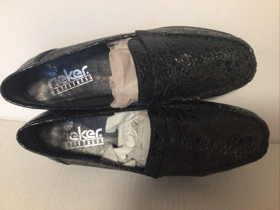 Damenschuhe Slipper von Rieker Größe 41. - Bild 1 von 4