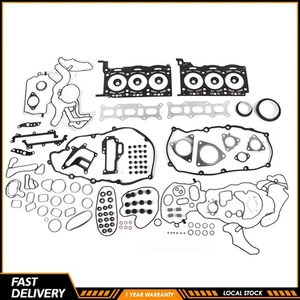 Engine Gasket Rebuild Set Fit For Audi A6 S6 Avant Q5 A7 3.0TDI 059103383NK /NG - Picture 1 of 13
