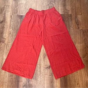 Pact Mujer Algodón Orgánico Pierna Ancha Pull On Pantalones Talla XL Slouchy Oversize - Imagen 1 de 12