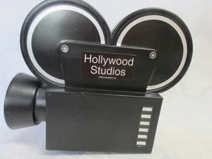 HOLLYWOOD STUDIOS Movie Camera Bank 1998 Fantazia Plastic 9.25" Tall Film Prop - Picture 1 of 8