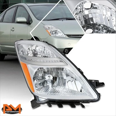 For 06-09 Toyota Prius OE Style Passenger Side HID Headlight Lamp Chrome Housing - Image 1 of 4