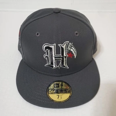 Houston Texans Fitted Size 7 1/2 TBG Scythe New Era 59Fifty Exclusive Iris Logo - Image 1 of 4