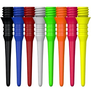 Soft Tip Dart Points Mission Titan Pro Softip Plastic Tips 2ba - Picture 1 of 9
