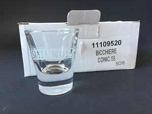 6x SMIRNOFF Vodka Shot Glass Glasses Stamper Short Shot Glass NEW ORIGINAL PACKAGING - Picture 1 of 5