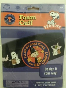 Peanuts~”Sally Halloween Foam Cuff Craft~The Gang Add Ons~NEW~2011~FAST FREE SH. - Picture 1 of 4