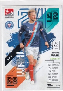 Match Attax 21/22 Bundesliga 2021/2022 Card No. 638 Hauke Choice