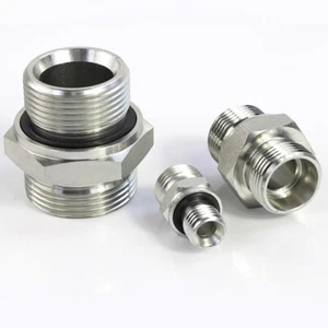 Metric Hydraulic Adaptor Fitting Male/Male Nipple Coupling Connector M12-M52 - Picture 1 of 48