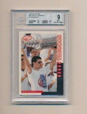 1997-98 Score #86 Steve Yzerman Blank Back Red Wings BGS 9