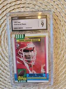 1990 Topps - #248 Derrick Thomas CGC 9 MINT - Picture 1 of 2