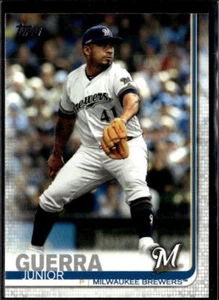 2019 Topps Update Junior Guerra Milwaukee Brewers #US64 5 Card Lot - Picture 1 of 2