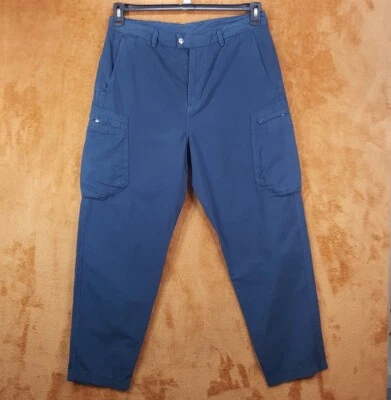 PAUL SMITH Pants Mens Size 33 Short Blue Chino Technical Cargo Casual Trouser - Image 1 of 4