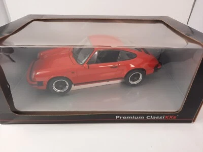 Premium Classixxs Porsche 911 Carrera 3.2 Coupe red 1984 1/12 5303 - Immagine 1 di 4