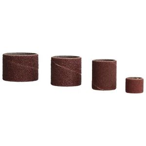 20pc Drum Sanding Grinding Tools 4 Drums 0.5" - 1.25" And 16 Belts 80 / 120 Grit - Picture 1 of 8