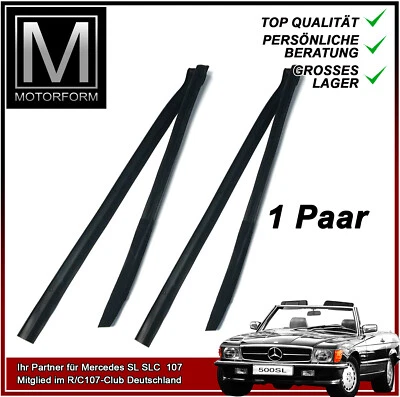 MOTORFORM Coppia Guarnizioni Mercedes SL 107 Colonnello A R107 W107 Sinistra + Destra Gomma Guarnizioni
