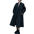 Women  Loose Windproof Spring Autumn Fashion Design Windbreaker Coat
