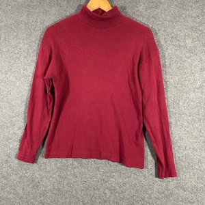 David Jones Jumper Womens Large Red Knit Pullover Sweater Formal Office Career - Picture 1 of 10