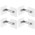 4 Pcs Dresser Anchors For Baby Proofing Furniture Wall Anti-Fall Closet