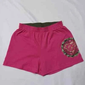 Faded Glory Pink Big Girl's Size Large 12/14 Love Logo Print Shorts - Picture 1 of 6