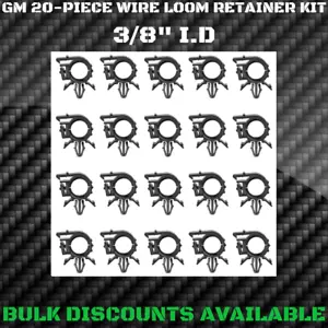 1954+ Buick Skylark Interior Engine Harness Wire Loom Clip Clamp Retainers 3/8" - Picture 1 of 2