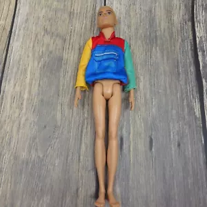 Barbie Ken Fashionista #163 Slender Sculpted Blonde Doll - Picture 1 of 2