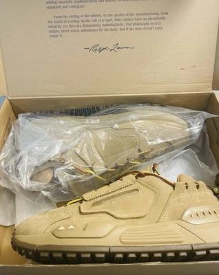 Zapatilla deportiva Ralph Lauren marrón gamuza - PS 200 SK-LTL _USA para hombre talla 9D Foto 1 de 4