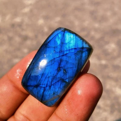 82 quilates de labradorita natural multi cojín de fuego cabujón piedra... - Imagen 1 de 4