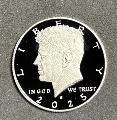 2025 S Kennedy Half Dollar Gem DCam Proof 99.9% Silver - Image 1 of 2