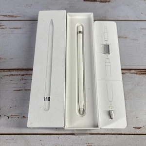Apple Pencil 1st Gen A1603 MK0C2AM/A Stylus, Used w/ Packaging & Tip - Picture 1 of 4