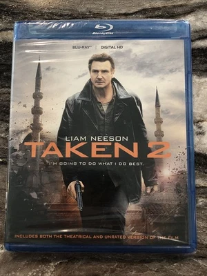 Taken 2 Unrated Edition 2013 Blu-ray Liam Neeson New Sealed - Image 1 of 2