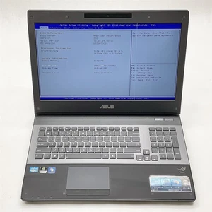 ASUS ROG G74S Laptop Intel Core i7 2670QM 2.20GHZ 17.3" FHD 8GB RAM NO HDD Parts - Picture 1 of 11