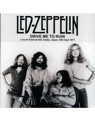 Led Zeppelin - Drive Me to Ruin Live Festival Hall, Osaka, Japan Vinyl Record - Imagem 1 de 3