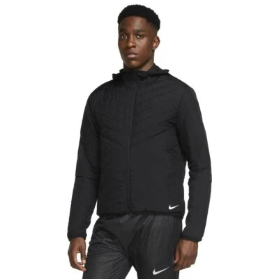 Nike Aerolayer Repel Men's Hooded Running Jacket Size Large - Image 1 of 4