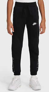 Nike Boys Winterized Club Fleece Reflective Pants Black DJ5516 Large