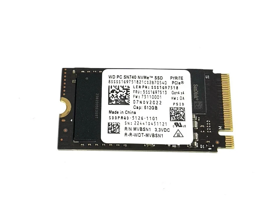 Western Digital M.2 Interface 512 GB Solid State Drives for sale