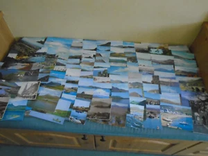 MIXED JOB LOT COLLECTION OF APPROX 100 OLD SCOTLAND SCOTTISH POSTCARDS SEE PICS - Picture 1 of 12