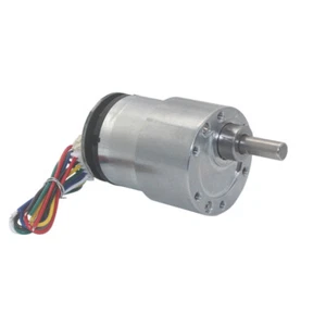 DC 6V 12V Reduction Geared Motor With Encoder High Torque 20-1000RPM Reversible - Picture 1 of 5